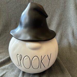 Rae Dunn gnome table top large SPOOKY GNOME